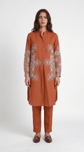 Terra-Rangoli-Kurta-Women - Naymish Designs