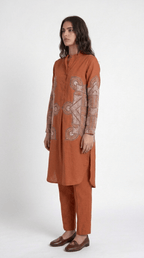 Terra-Rangoli-Kurta-Women - Naymish Designs