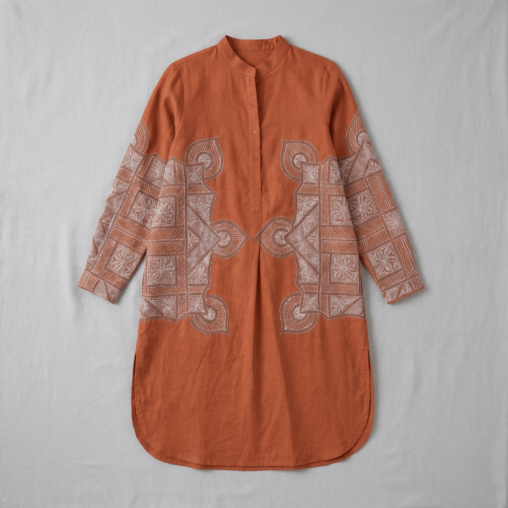 Terra-Rangoli-Kurta-Women - Naymish Designs