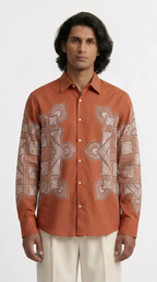 Terra Rangoli shirt men front