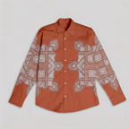 Terra-Rangoli-Shirt-Men - Naymish Designs