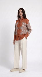 Terra-Rangoli-Shirt-Women - Naymish Designs