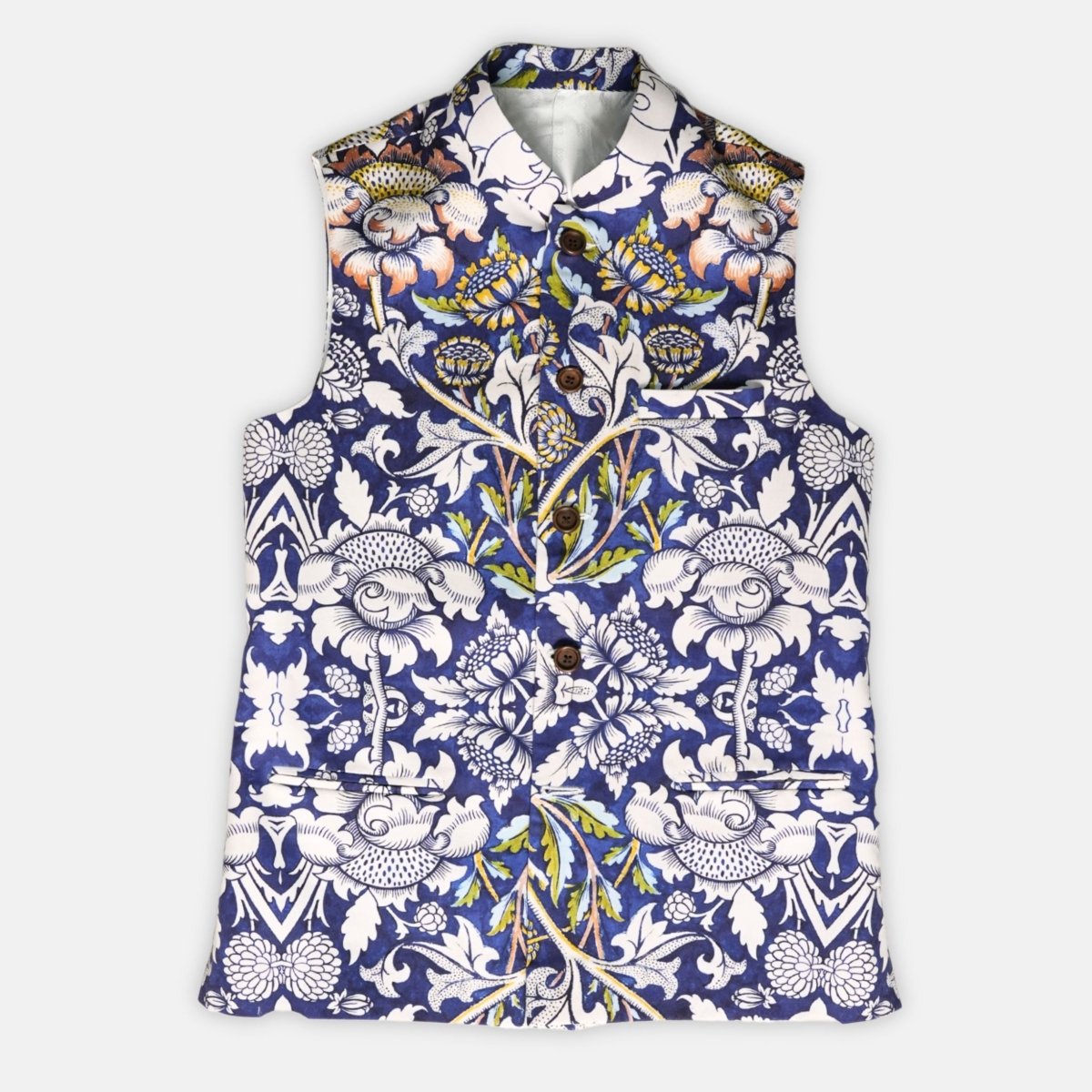 Unfinished Nehru Jacket - Naymish Designs