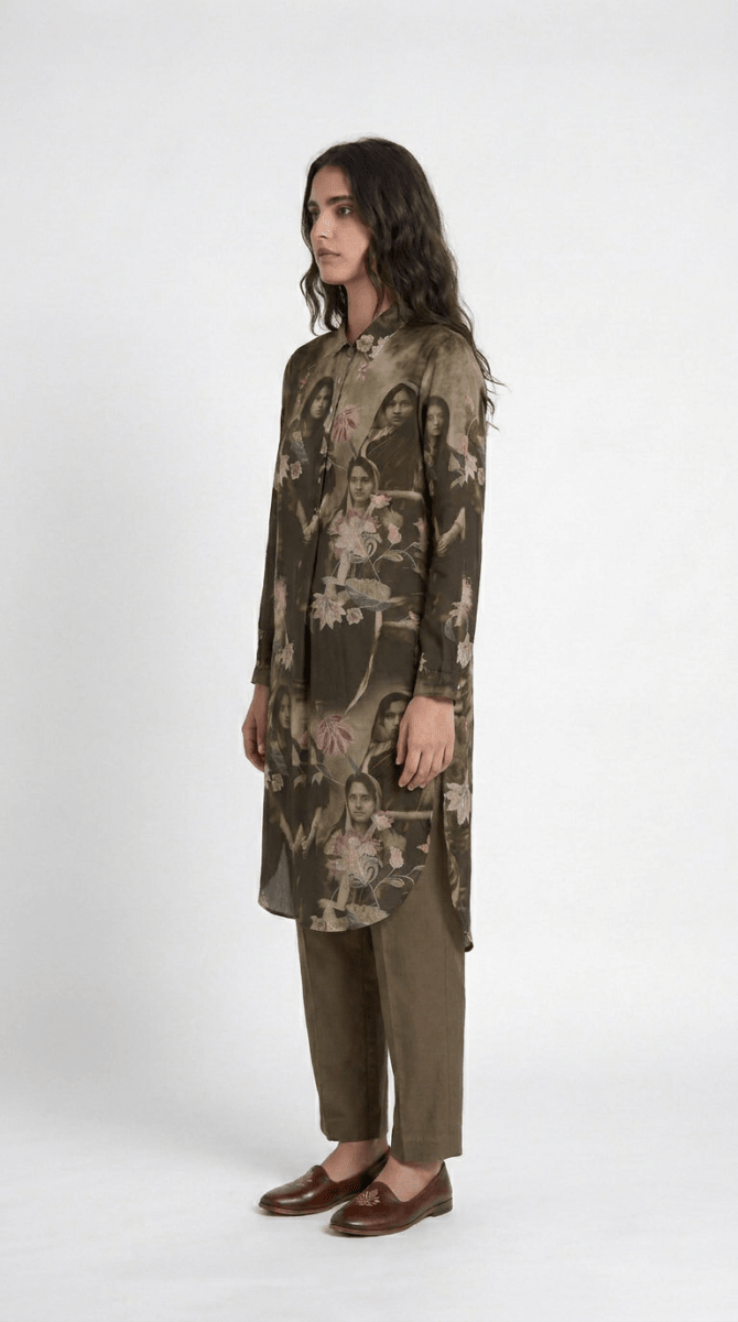 Vintage Family Kurta Women - Naymish Designs