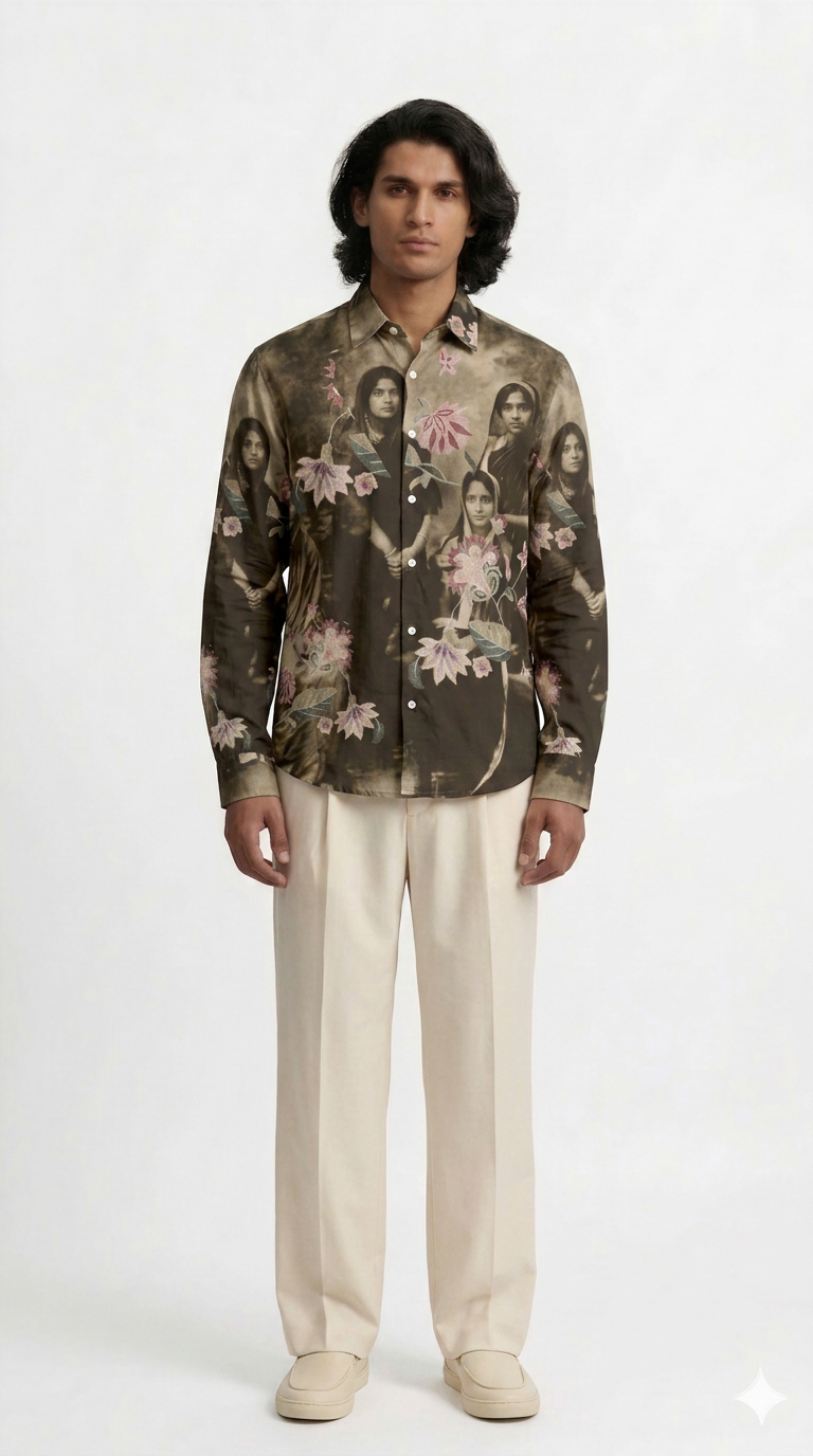 Vintage Family Shirt Set Men alternate shirt front view