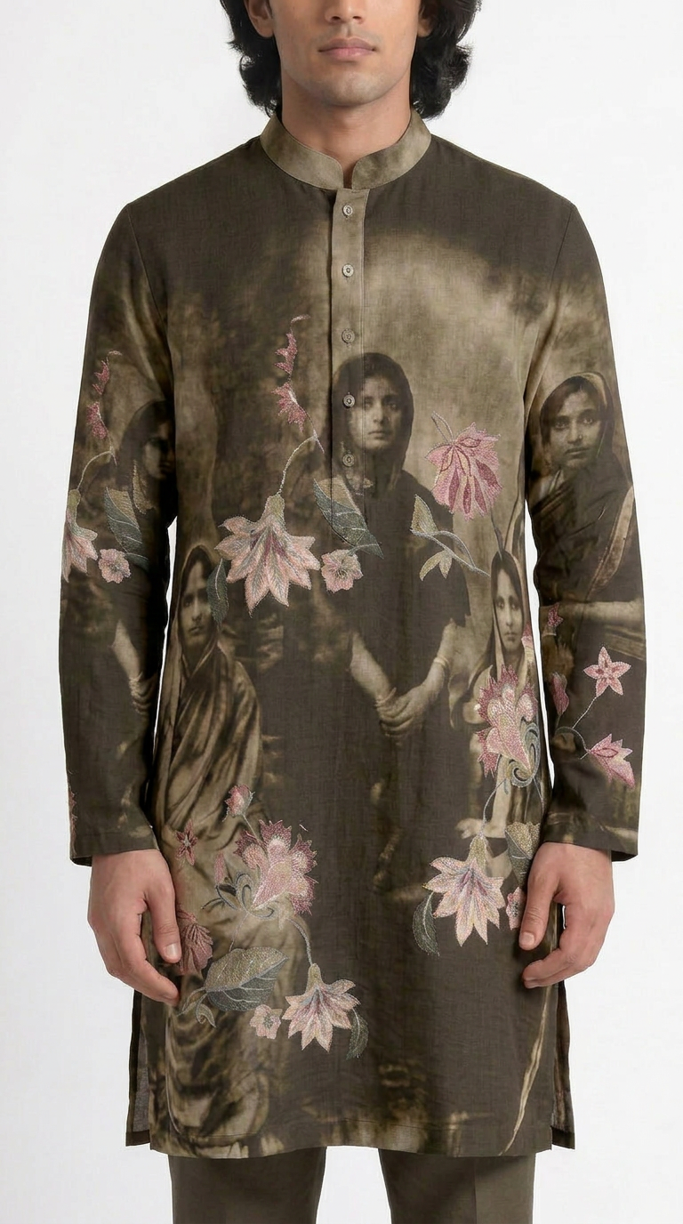 Vintage Family Kurta Men front view