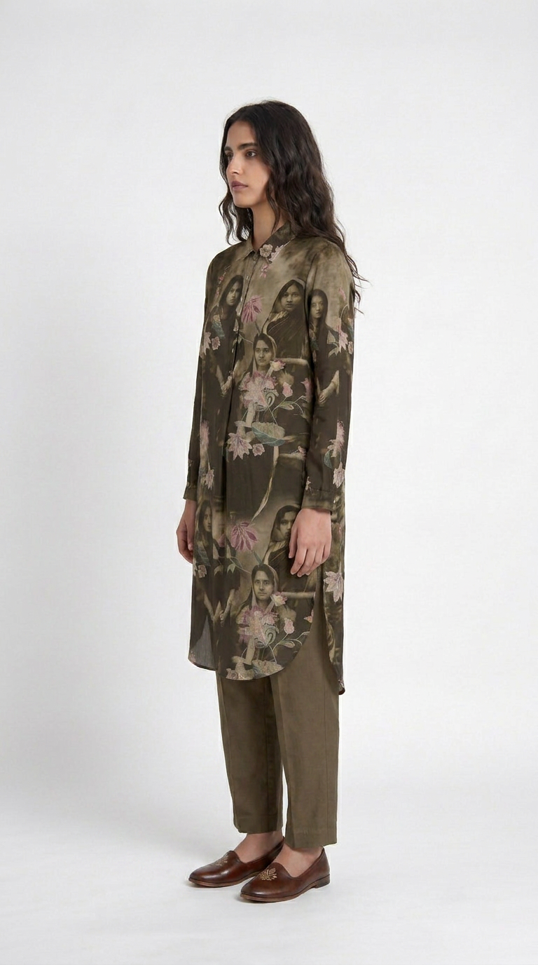 Vintage Family Kurta Women side view