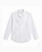 White Cowl Men Shirt - Naymish Designs