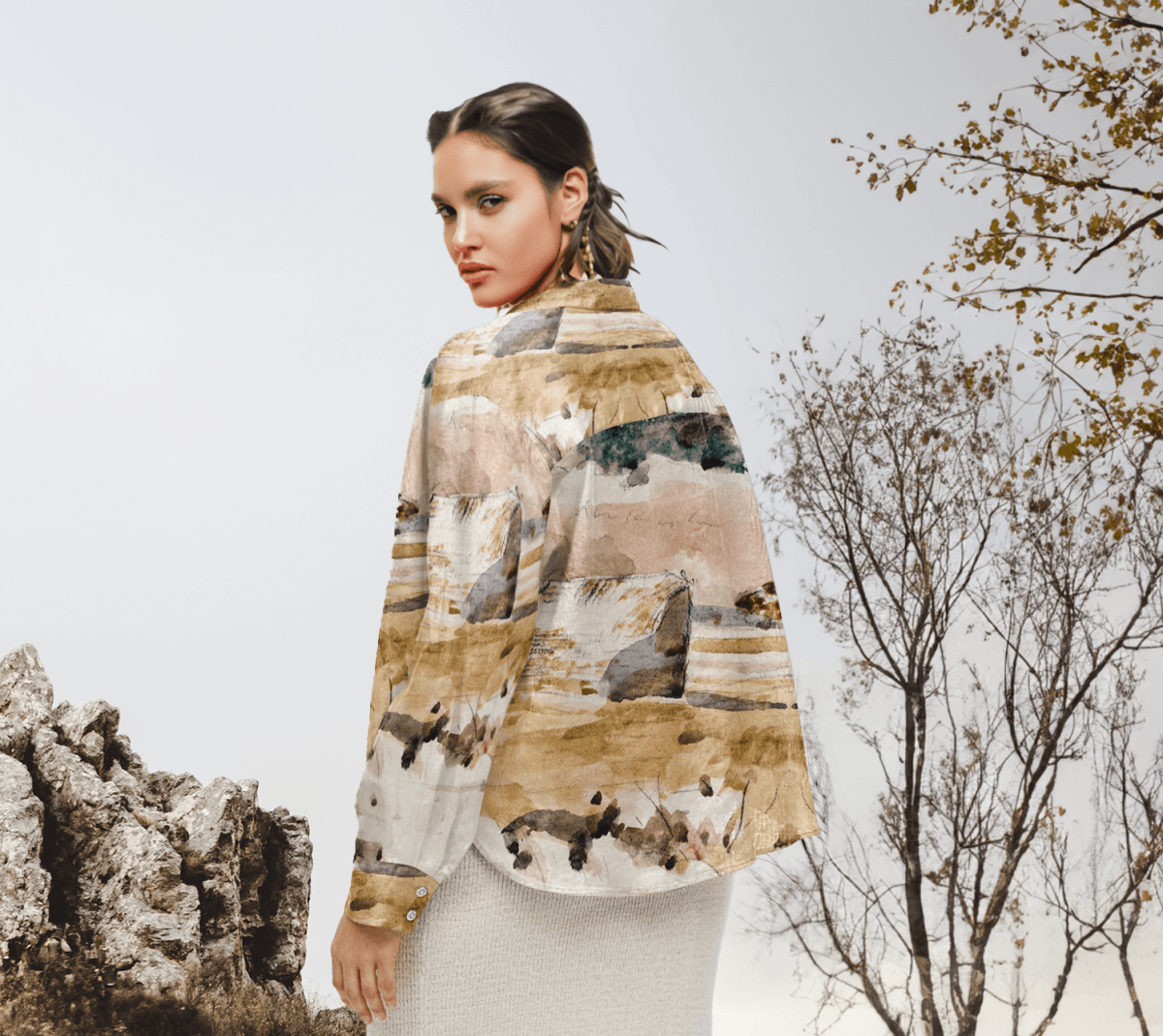 Women Shirt - Oxfordshire - Naymish Designs