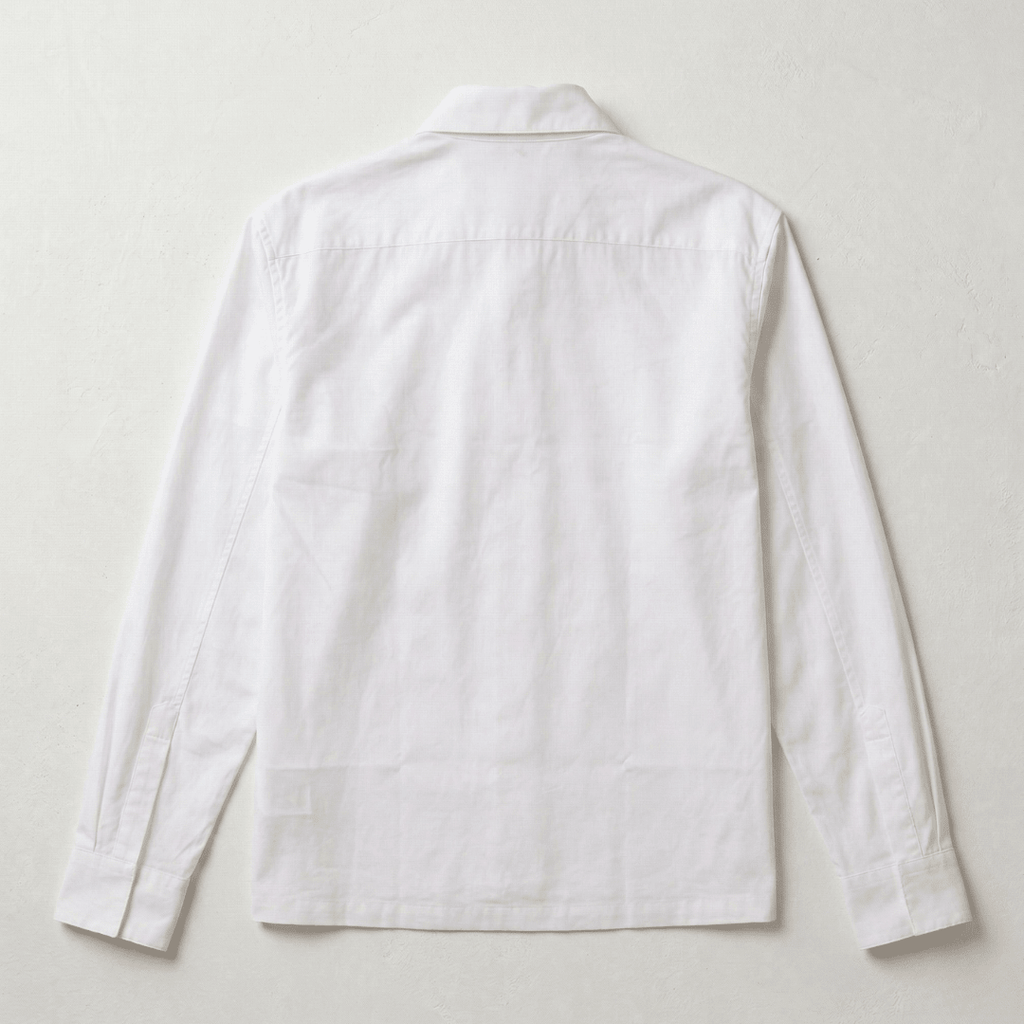 Yin Yang Shirt - YYS - White Cotton Shirt for Men - Naymish Designs